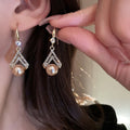 Water Drop Pearl Earrings