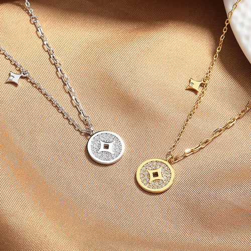 Elegant Chinese Style Pendant Necklace