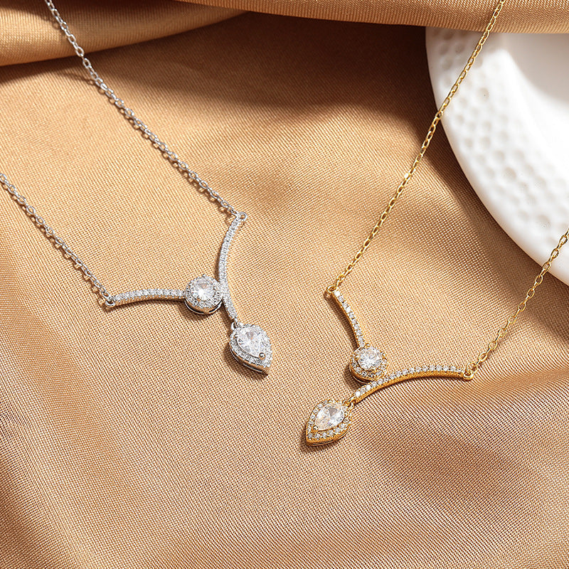 Niche High-Sense V-Shaped Necklace